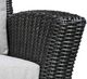 CabanaCoast® Customizable Monterrey Aluminum/Wicker Outdoor Swivel Glider Chair-3