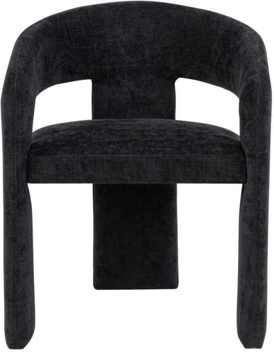 Coaster® Carlow 2-Piece Black Upholstered Dining Chair Set-4