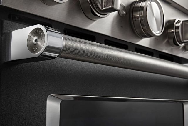 KitchenAid® Commercial Style Black Range Handle Medallion Kit-2