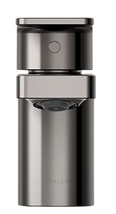 KOHLER® Parallel® Vibrant Titanium Low Single-Handle Bathroom Sink Faucet-1