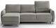 Luonto® Furniture Customizable Delta Loveseat Sleeper Sectional with Chaise Reversible-3