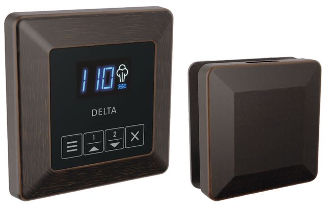 Delta SteamScape™ Classic System Venetian Bronze Square Steam Package-0