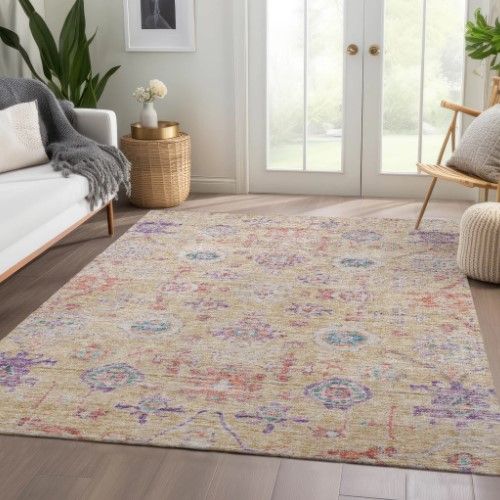 Dalyn™ Rug Company Solace SL10 Peach 5'x8' Area Rug-4