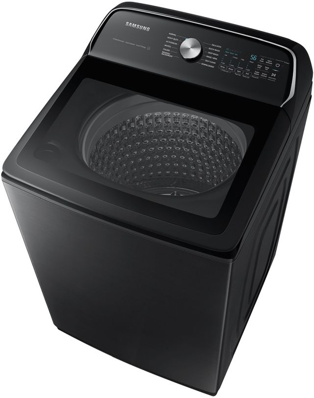 Samsung 5.5 Cu. Ft. Brushed Black Impeller Top Load Washer-2