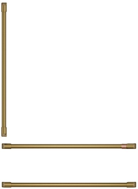 Café™ Brushed Brass Refrigeration Handle Kit