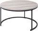 New Classic® Home Furnishings Forma 4-Piece Black/White Occasional Table Set-2