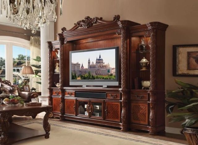 ACME Furniture Vendome II Cherry Entertainment Center-1