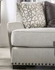 Furniture of America® Picotee Light Gray Loveseat-2
