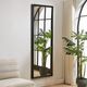 Uttermost® Stenton Black Tall Mirror-1