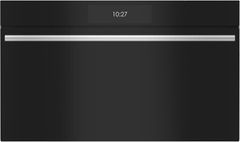 Wolf® M Series Contemporary 30" Black Single Electric Wall Oven