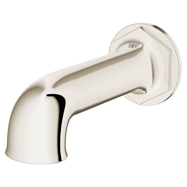 DXV Oak Hill® Platinum Nickel Wall Mount Bathtub Spout-2