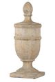 A & B Home Beige 22" Large Chester Finial Decorative Accent-1
