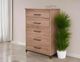 International Furniture Direct Natural Parota Brown Chest-1