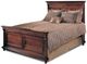 Durham Furniture Savile Row Victorian Mahogany King Panel Bed-0