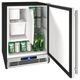 U-Line 2.1 Cu. Ft. Black Under The Counter Refrigerator-1
