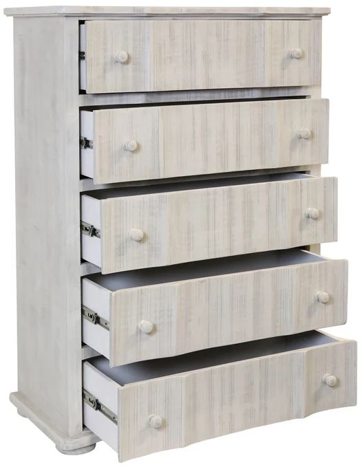 Stylecraft Arena White Wash Drawer Chest-1