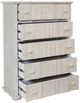 Stylecraft Arena White Wash Drawer Chest-1