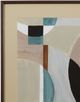 Bassett Mirror Curved Vision Contours Framed Print Wall Art-1