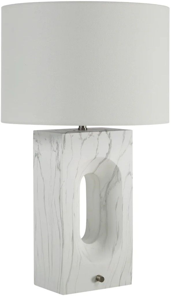 Renwil® Scriba Matte White Table Lamp-0
