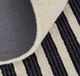 Feizy 8900F Maguire Ivory/Black 5'x8' Area Rug-3