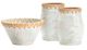 Crestview Collection Isla 3-Piece Blue/White Wrapping Bowl Set-0