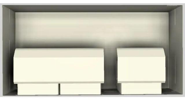 Vent-A-Hood® 42" Biscuit Contemporary Wall Mounted Range Hood-3
