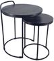 A & B Home Perisa Black Nesting Tables-1