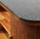 Stylecraft Tambour Black/Light Brown Credenza-2