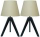 Signature Design by Ashley® Laifland 2-Piece Black Table Lamp Set-1