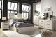 Signature Design by Ashley® Cambeck Whitewash Full Panel Bed with 4 Storage Drawers-4