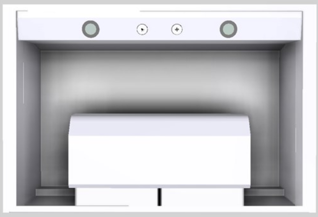 Vent-A-Hood® Designer Series 36" White Wall Mounted Range Hood-3