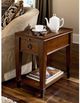 Hammary Sunset Valley Collection Brown Chairside Table-2