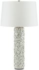 Currey & Company Jessamine Antique White/Off-White Table Lamp-1