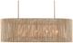 Currey & Company Mereworth Beige/Natural Chandelier-2