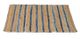 A & B Home Blue/Brown 2.5'x4' Rug with Shuttle Weave Durrie-4