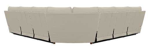 La-Z-Boy® Palmer Oyster Leather Reclining Sectional with Custom Layout Options-2