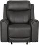 Franklin™ Argent Duvall Slate Fabric Power Rocker Recliner-2