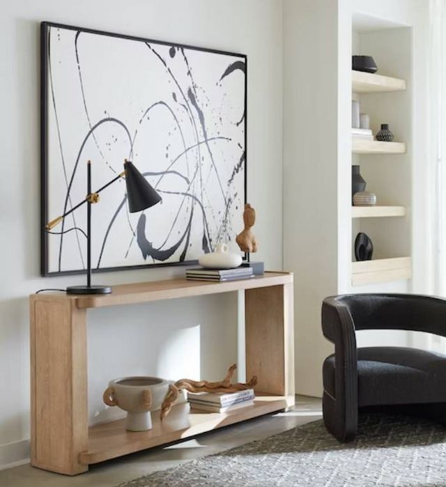 Hooker® Furniture Retreat Dune 69" Console Table-5