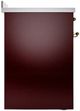 Ilve® Nostalgie II Series 30" Burgundy Pro Style Induction Range-4
