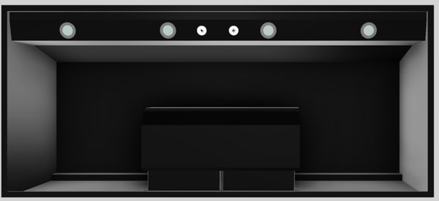 Vent-A-Hood® 54" Wall Mounted Range Hood-Black-3