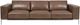 American Leather® Customizable Copenhagen Leather Sofa-2