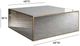 TOV Furniture Lana Antique Mirrored Large Coffee Table-2