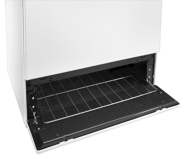 Amana® 30" White Free Standing Gas Range-3