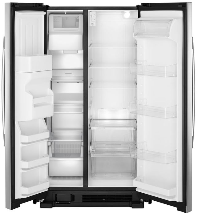 Crosley® 33" 21.41 Cu. Ft. Stainless Steel Side-by-Side Refrigerator -1