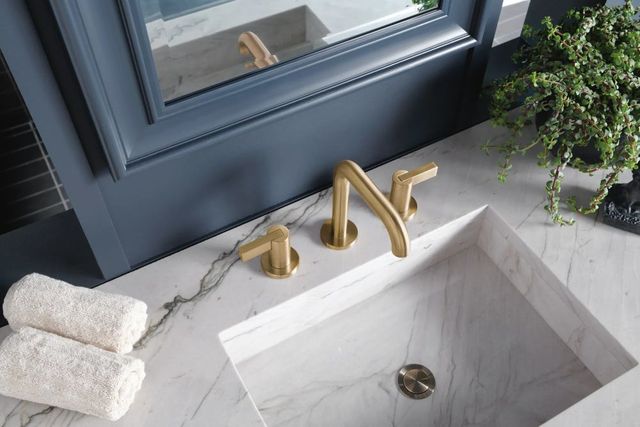 Brizo Litze® Brilliance® Luxe Gold® Widespread Lavatory Extended Lever Handle Kit-1