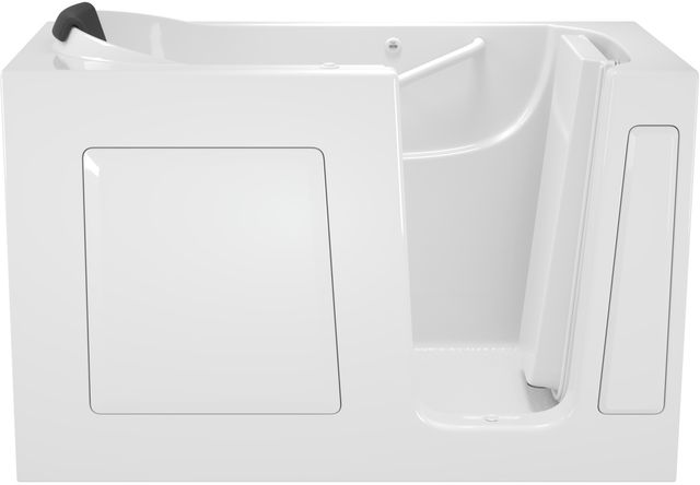 American Standard® Gelcoat Premium Series White 30" x 60" Walk-in Tub with Air Spa System and Right-Hand Drain-0