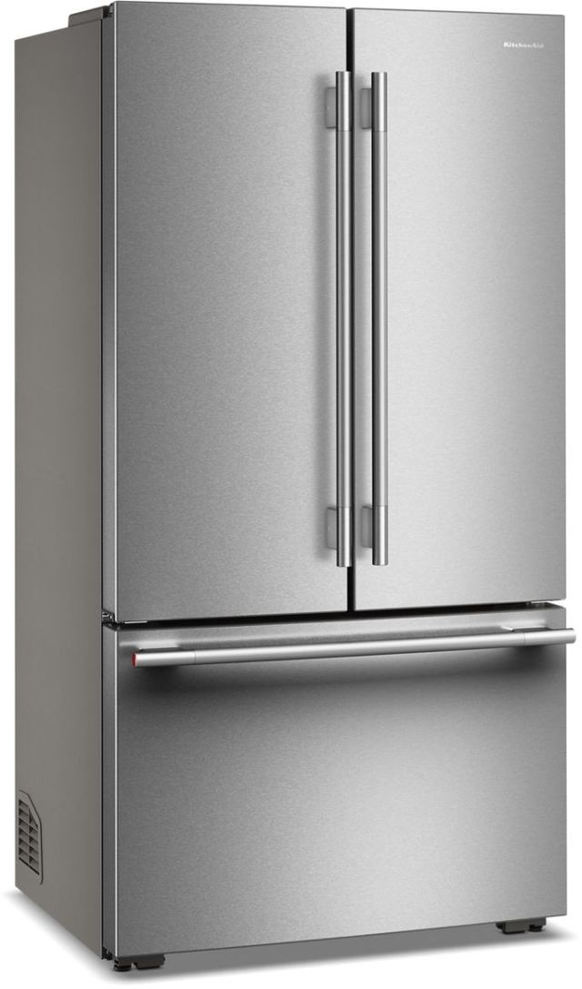 KitchenAid® 36" 24.8 Cu. Ft. PrintShield™ Stainless Steel Counter Depth French Door Refrigerator with Internal Water Dispenser-4