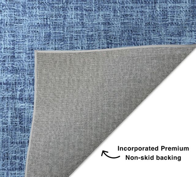 Dalyn™ Rug Company Voyage VY1 Navy 5'x8' Area Rug-3