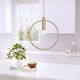 Zuo Modern Irenza Gold Ceiling Lamp-5