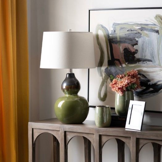 Crestview Collection Dasha Transitional Table Lamp-4